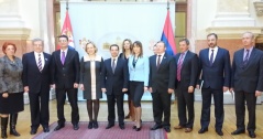 17 February 2015 The Belarusian Deputy Foreign Minister and the National Assembly delegation